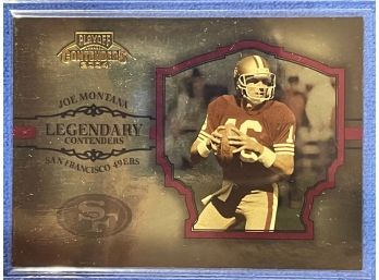 2004 Playoff Contenders Joe Montana Legendary Contenders Card #LC-5    Numbered 19/750