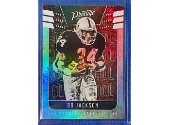 2020 Panini Prestige Bo Jackson Refractor Card #OS-BJ