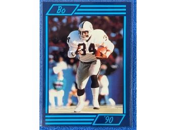 1990 Bo Jackson Stat Card #4