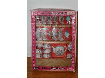 Vintage Jaymar Deluxe China Toy Tea Set In Box - J7073