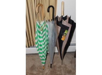 Group Of 3 Used Umbrellas