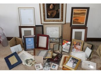 Collection Of New And Vintage Picture Frames