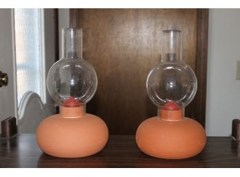 Clay Pot Candle Lamps