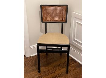 Vintage Stakmore Collapsible Cane Back Chair