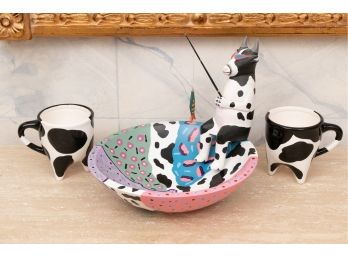 Cow Themed Decorative Group