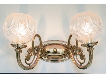 Waterford Lismore 2 Arm Electric Wall Sconce