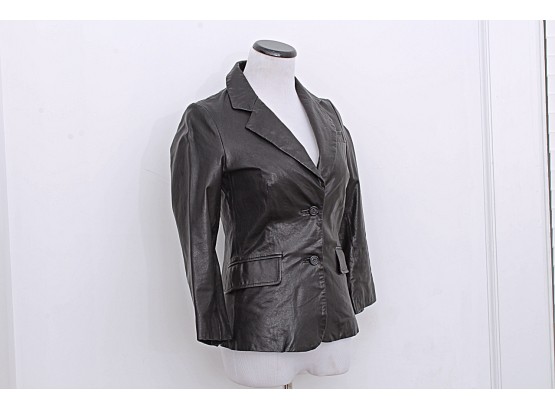Elizabeth & Janey Leather Jacket, Size S