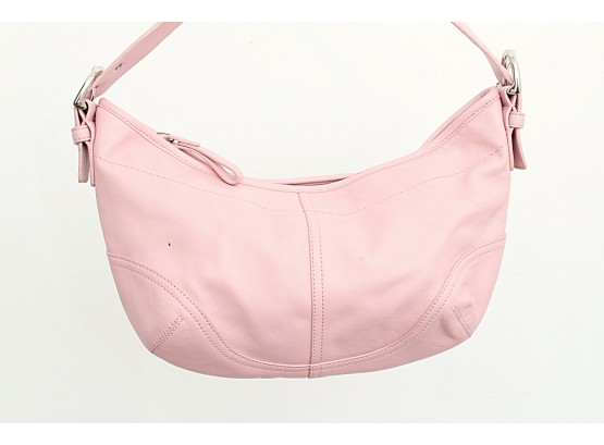 Coach Pink Leather Bag