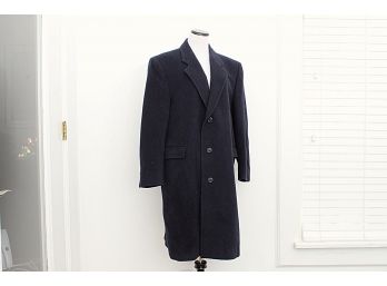 Italian Men's Overcoat By DiSilver From Argyle Shop