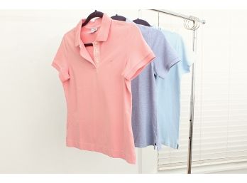 Three Brooks Brothers Polo Shirts, Size S
