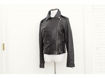 Ladies XOXO Leather Jacket - Size M