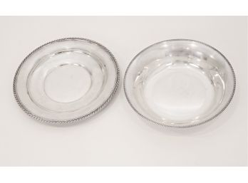 Sterling Silver Gorham Plate And Sterling Bowl 11.790 Ozt