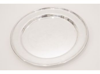 14' Sterling Silver Circular Platter 23.385 Ozt