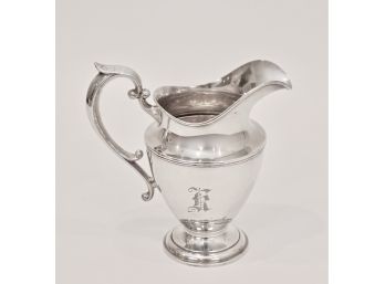 Monogramed Sterling Silver Water Pitcher 18.070 Ozt