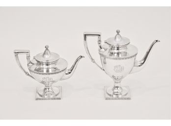 Sterling Silver Teapots - 35.125 Ozt