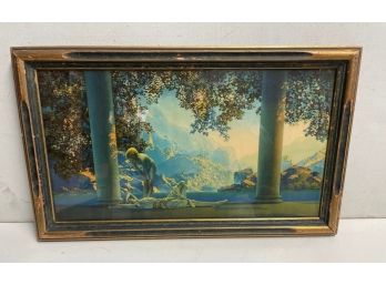 Original 1920s Maxfield Parrish Print  Daybreak  Printed By House Of Art 1920s