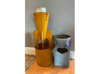 Pair Of WW2 Bomb Fins