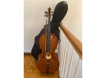 Cremona Cello 17x11x48 With Travelite Case And Bow