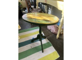 Hand Painted Side Table