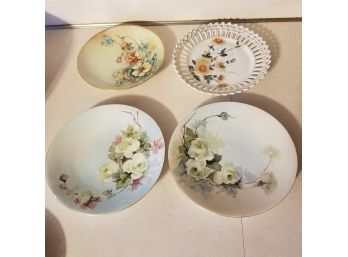 4 Vintage Plates Including JP France