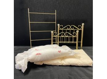 American Girl Pleasant Company Samantha's Brass Bed