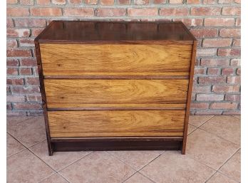 Danish Mid Century Rosewood 3 Drawer Chest Of Drawers By Niels J. Thorso C1960