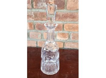 Vintage Cut Crystal Waterford Decanter W/ Stopper