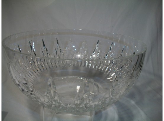 INCREDIBLE Baccarat AND Tiffany Crystal Bowl Huge (Yes You Read That Right)