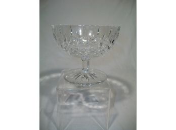 Waterford Crystal Lismore Compote / Footed Bowl -  Seahorse Mark
