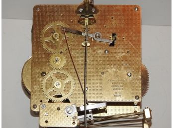 Old Franz Hermel Brass Clock Movement