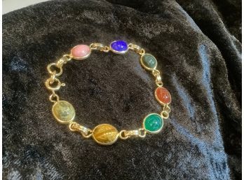 14k Gemstone Bracelet