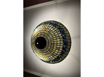 Stained Glass Ceiling Light Fixture