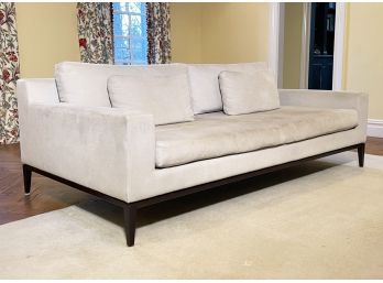 A Deep Modern Luxury Down Stuffed Sofa By Restoration Hardware Modern