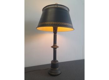 Black 3 Setting Table Lamp