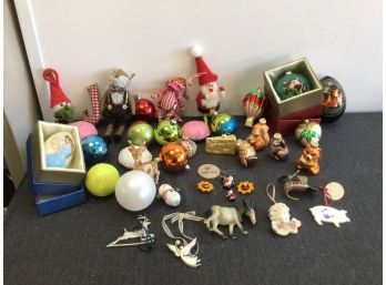 Vintage Ornament Lot