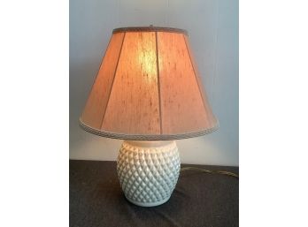 BELLEEK Studded White Table Lamp