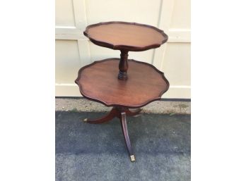 Two Tiered Side Table