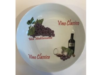 Grape & Wine Bowl