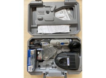 Dremel 8220 Series Cordless Rotary Tool Kit Looks Like New