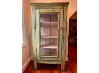 Kitchen Cupboard Pine Board Pie Safe 32x16x61 Jelly Cabinet