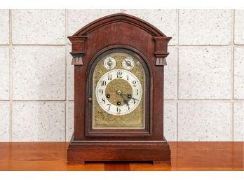 Junghans Mahogany Mantel Clock