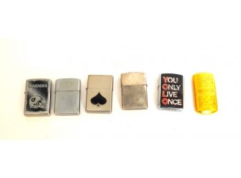 Nice Lot Of Vintage Zippo Type Lighters