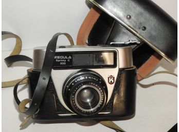 Vintage Regula 300 35mm Camera With Case