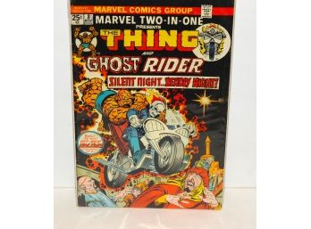 Vintage Marvel The Thing & Ghost Rider # 8 Comic Book Bagged & Boarded