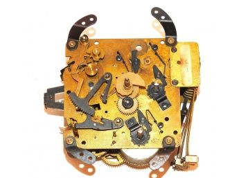 Old Howard Miller Brass Clock Movement