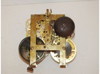 Old Sessions Brass Clock Movement