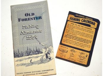 Lot Of 1954 Fishing Ephemera