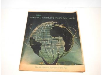 1964 New York News Worlds Fair 55 Page Pullout Section Great Ads And Photos