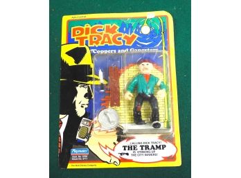 Sealed Vintage Dick Tracy Steve The Tramp Rare Action Figure