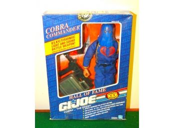 1991 Hasbro 12 Inch GI JOE Cobra Commander Action Figure Doll